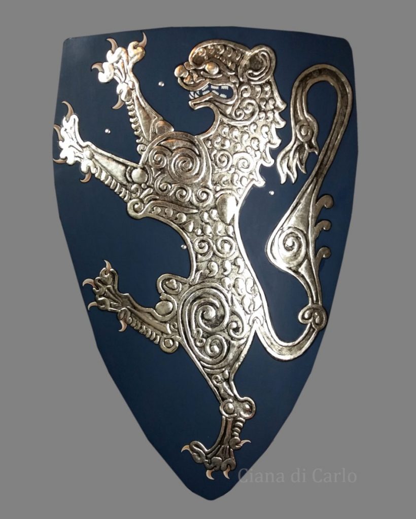 Heraldic Parade Shield by Ciana di Carlo after Seedorf Shield