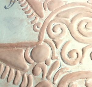 Detail of Relief Work in Gesso Called Pastiglia